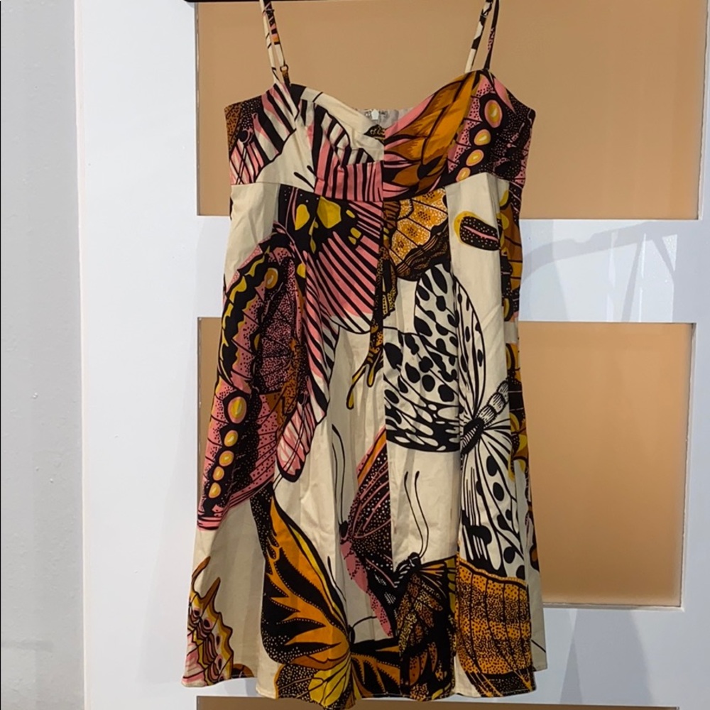 Vintage Betsey Johnson Butterfly Pocket Dress